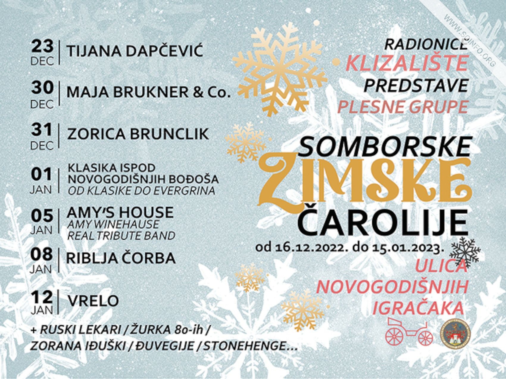 Zimske čarolije I Koncert Zorice Brunclik Za 4,5 Miliona Dinara - Vesti ...